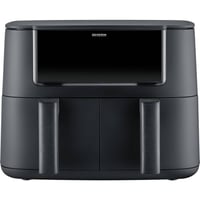 Friteuză cu aer cald SEVERIN FR 2463 Dual Zone, 2x4L, ecran tactil, 10 programe, funcție de menținere la cald, temperatură sincronizabilă, 2600W, negru 4