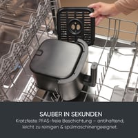 Teplovzdušná fritéza Severin FryLight FR 2461 - čierna, 4 l, 1300 W 7