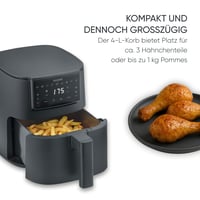 Teplovzdušná fritéza Severin FryLight FR 2461 - čierna, 4 l, 1300 W 4