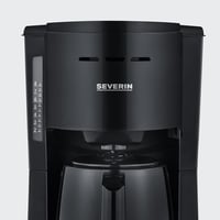 Severin KA 9306 Filteres Kávéfőző Termikus Kancsóval, 8 Csésze, Fekete 7