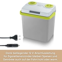 Elektrická chladiaca taška SEVERIN KB 2922, 19 l, funkcia chladenia a ohrevu — chybná, na náhradné diely: zlomené veko (stav: pozri 2. obrázok) 8