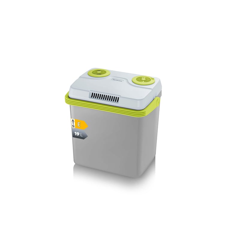 Geantă frigorifică electrică SEVERIN KB 2922 (19 L), cu funcție de răcire și încălzire, 2 mufe auto, verde/gri