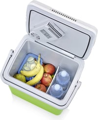 Ladă frigorifică electrică Severin KB 2923, 25 L, cu funcție de răcire și menținere la cald, USB, 12V și alimentare la rețea, verde/gri 4