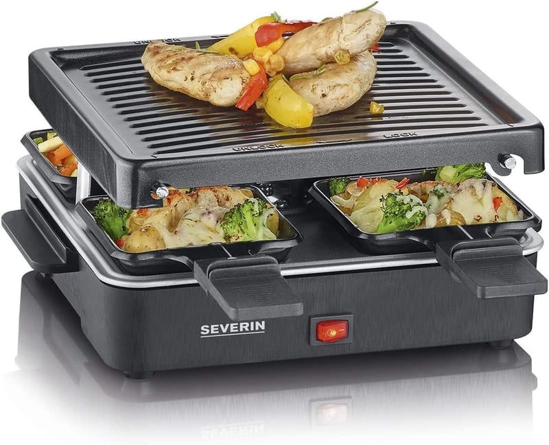 Severin Mini Raclette Grill - Asztali Grillsütő Sajtolvasztáshoz