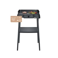 Stolný gril SEVERIN PG 8596 so stojanom, na vnútorné aj vonkajšie použitie, 40-220 °C, 39x23 cm, 2000 W, čierny 1