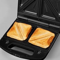 Severin SA 2968 3az1-ben szendvicssütő grill és gofrisütő rozsdamentes acél 5