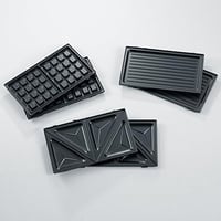 Severin SA 2968 3az1-ben szendvicssütő grill és gofrisütő rozsdamentes acél 9