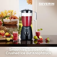 SEVERIN Turmixgép 1,5 literes съемной keverőedénnyel, 600W, SM 3707, fekete 3