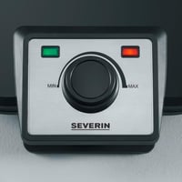 SEVERIN WA 2106 Dupla Gofrisütő 1200W Fekete Elektromos Konyhai Készülék 9