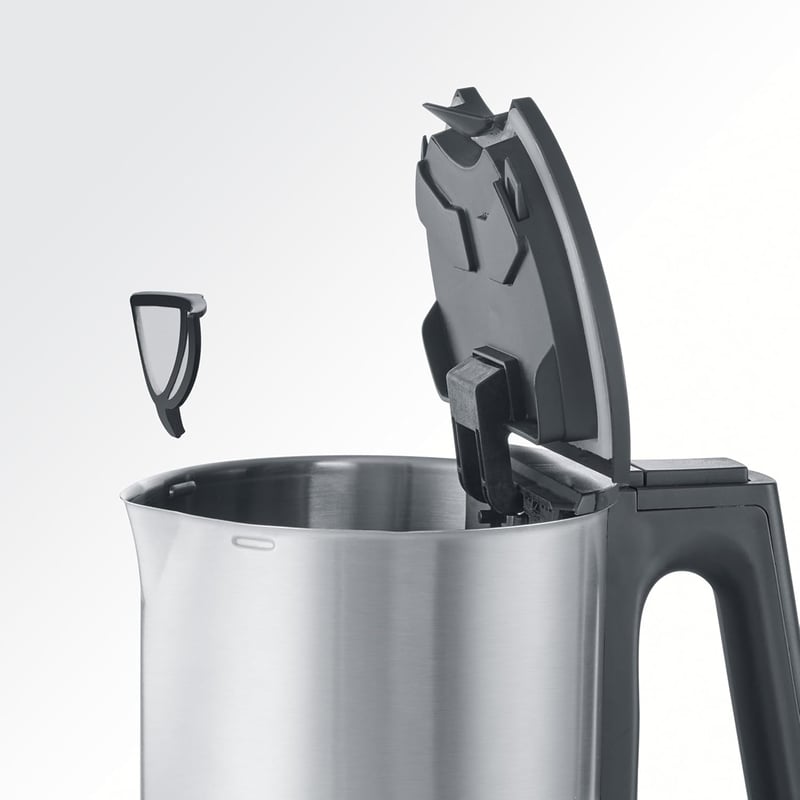 SEVERIN WK 3409 Kompakt Vízforraló 2200W Rozsdamentes Acél 1,7L Fekete