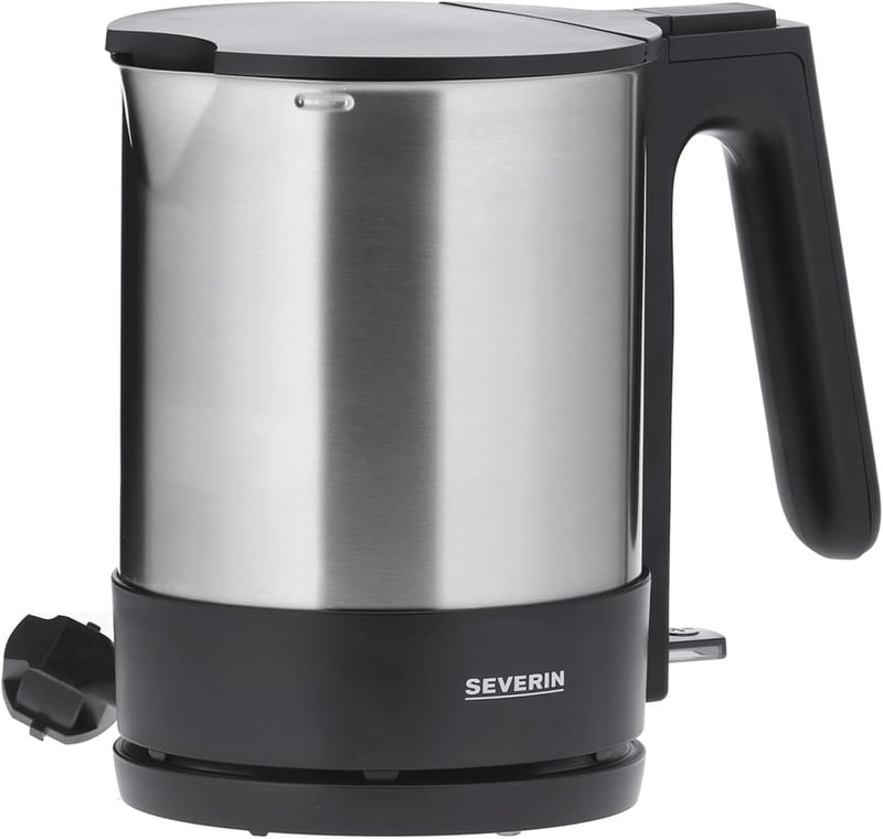 SEVERIN WK 3409 Kompakt Vízforraló 2200W Rozsdamentes Acél 1,7L Fekete
