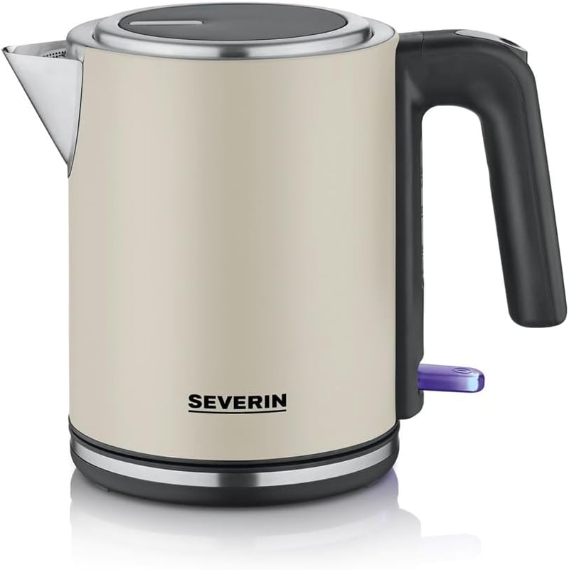 Severin WK 9577 elektromos vízforraló 1L rozsdamentes acél, gyors felmelegítés 2400W