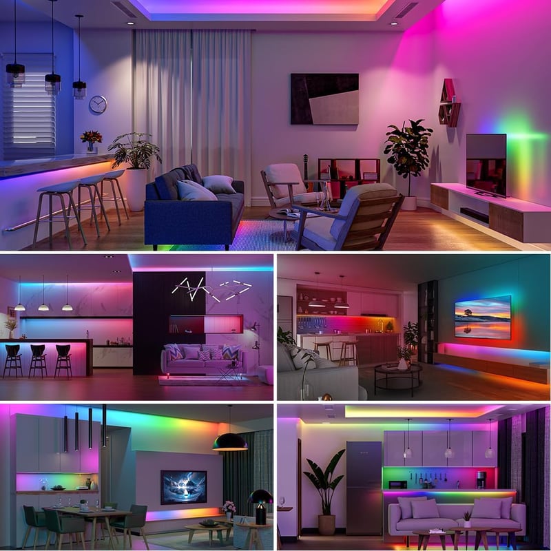 SEZO WS2811 RGB LED szalag 720LED/m 24V 12mm 3m addresszálható