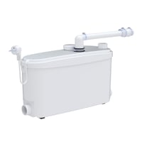 SFA Sanibest Pro, sistem de tocare și pompare pentru WC cu 4 intrări, 1100W, 50,8x21x32,5 cm, pentru utilizare intensă, fabricat în Franța 4