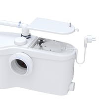 SFA Sanibest Pro, sistem de tocare și pompare pentru WC cu 4 intrări, 1100W, 50,8x21x32,5 cm, pentru utilizare intensă, fabricat în Franța 5