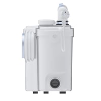 SFA Sanibest Pro, sistem de tocare și pompare pentru WC cu 4 intrări, 1100W, 50,8x21x32,5 cm, pentru utilizare intensă, fabricat în Franța 3