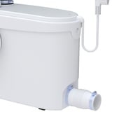 SFA Sanibest Pro, sistem de tocare și pompare pentru WC cu 4 intrări, 1100W, 50,8x21x32,5 cm, pentru utilizare intensă, fabricat în Franța 9