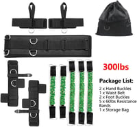 Sfeexun Boxozás Ellenállás Szalagok 150-300 lbs Edzéshez 7