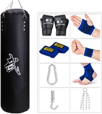 Sfeexun boxerské vrece, set s rukavicami, reťazou a stropným hákom 100/120 cm 2