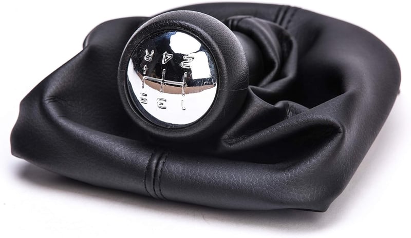 SFONIA 5 sebességes váltógomb váltókar borítással Peugeot 207 307 308 CC modellekhez ABS műanyag