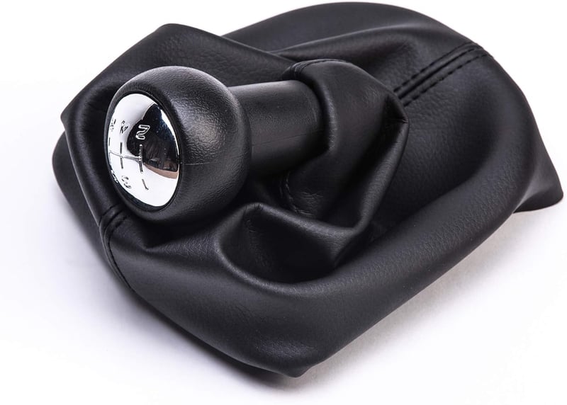 SFONIA 5 sebességes váltógomb váltókar borítással Peugeot 207 307 308 CC modellekhez ABS műanyag