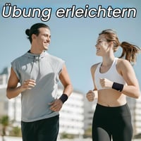 Banda de încheietură SGYKJ cu buzunar cu fermoar, negru, pachet de 5 bucăți, brățară pentru transpirație pentru sport 6