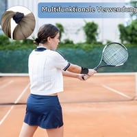 Banda de încheietură SGYKJ cu buzunar cu fermoar, negru, pachet de 5 bucăți, brățară pentru transpirație pentru sport 7