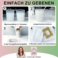 SHABEIBEI Folyékony Szilikon 2,5 kg 1:1 Keverési Arány Öntőforma Készítéshez 4