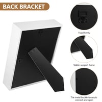 SHACHENH 3D okvir za slike, A4 duboki okvir za punjenje, dubina 6,5 cm, okvir za predmete s prozirnom akrilnom pločom za fotografije, kovanice, suho cvijeće, vitrina 2 3
