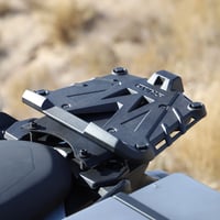 Placă de montare SHAD din aluminiu negru cu șuruburi - Accesoriu pentru portbagaj de motocicletă 2