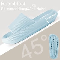 SHAINE Felhő Papucs Férfiaknak és Nőknek - Bézs Csúszásmentes Gumi Strandpapucs, Nyári Kerti Papucs, Vízálló Fürdőcipő 38-39 6