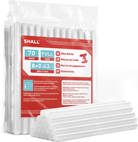 Shall 11x200mm Ragasztópisztoly Betét 70db Átlátszó Univerzális Ragasztó Stick 1