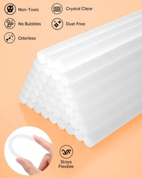 Shall 11x200mm Ragasztópisztoly Betét 70db Átlátszó Univerzális Ragasztó Stick 2