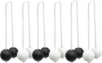 Set 6 mingi de golf SHANGH pentru joc de aruncare, mingi de antrenament dure, culori asortate 1