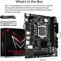 SHANGZHAOYUAN H110 Gaming Alaplap LGA 1151 Foglalattal Intel 6-9. Generációs i3/i5 Processzorhoz DDR4 32GB HDMI M.2 SATA PCIe 7