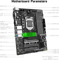 SHANGZHAOYUAN H97M PRO Alaplap LGA 1150 Intel 4./5. Gen Core i3/i5/i7 Micro ATX DDR3 USB3.0 SATA3.0 M.2 NVME PCIe 3.0 7