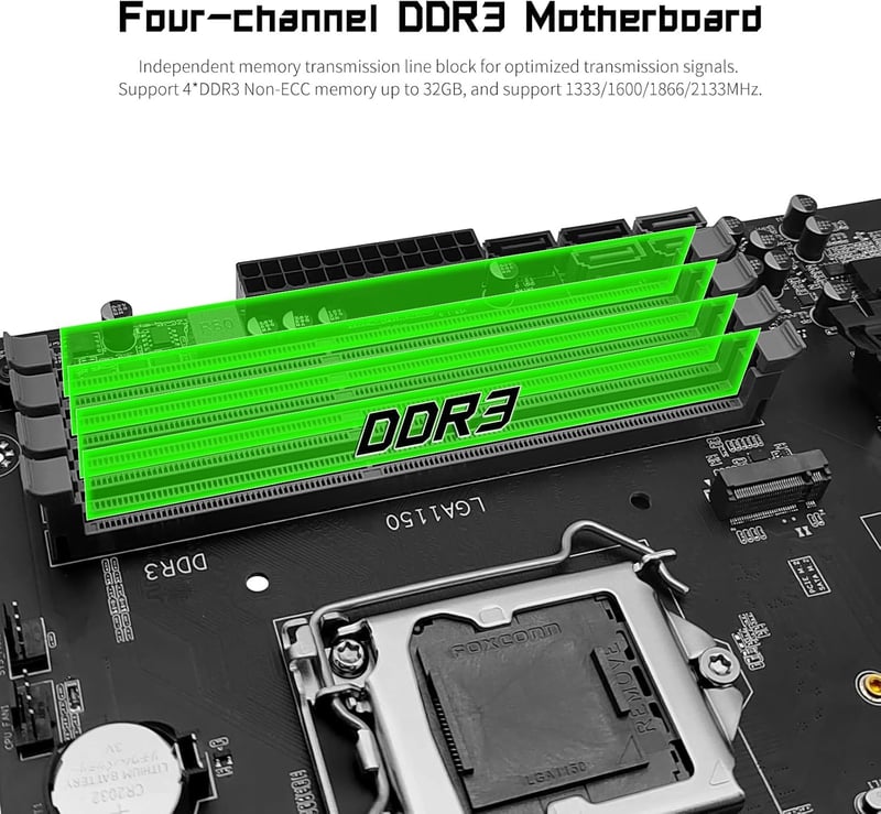 SHANGZHAOYUAN H97M PRO Alaplap LGA 1150 Intel 4./5. Gen Core i3/i5/i7 Micro ATX DDR3 USB3.0 SATA3.0 M.2 NVME PCIe 3.0