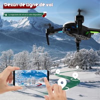 SHANTOU TIANYI T6 Drón HD 1080P Kamerával, WiFi Élő Videó, Magasságtartás, 3D Bukfenc, Gesztus és Hangvezérlés 6