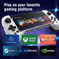 Bluetooth mobilný ovládač ShanWan pre Android a iOS iPhone 15, s podporou PS Remote Play, Xbox Cloud, Steam Link, GeForce Now, MFi a Apple Arcade 2