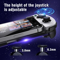 Bluetooth mobilný ovládač ShanWan pre Android a iOS iPhone 15, s podporou PS Remote Play, Xbox Cloud, Steam Link, GeForce Now, MFi a Apple Arcade 3