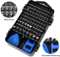 SHARDEN 122 az 1-ben Precíziós Csavarhúzó Készlet, Torx T2-T9 Bitekkel, Mágneses Fejjel, Telefon, Óra, PC, Szemüveg Javításhoz 5