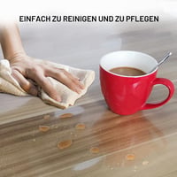 SHAREWIN podloga za uredsku stolicu za tvrde podove, 120x90 cm, prozirni zaštitni tepih protiv klizanja, lako se čisti, za stolice s kotačićima 4