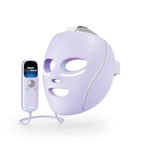Shark CryoGlow LED maska za lice s hlađenjem područja oko očiju, anti-aging, čišćenje kože, crveni/plavi LED, infracrveno svjetlo, USB-C, daljinski upravljač, torbica za pohranu, ljubičasta 1