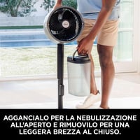 Shark FlexBreeze Pro FA300EU porlasztós akkumulátoros ventilátor, 5 fokozat, 20 m - antracit 6
