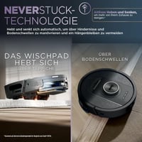 Robotický vysávač a mop Shark PowerDetect 2 v 1 RV2800YEEU, 60-dňové automatické vyprázdňovanie NeverTouch Pro, LiDAR navigácia, NeverStuck, ovládanie cez aplikáciu 5