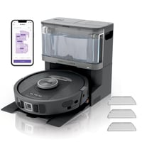 Robotický vysávač a mop Shark PowerDetect 2 v 1 RV2800YEEU, 60-dňové automatické vyprázdňovanie NeverTouch Pro, LiDAR navigácia, NeverStuck, ovládanie cez aplikáciu 1