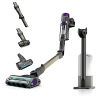 Aspirator vertical fără fir Shark PowerDetect cu stație de autogolire, autonomie de 70 de minute, Alb/Gri 1