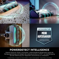 Aspirator vertical fără fir Shark PowerDetect cu stație de autogolire, autonomie de 70 de minute, Alb/Gri 9