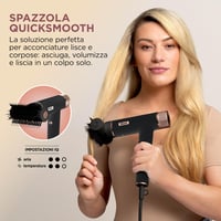 Sušič vlasov Shark SpeedStyle HD353BKEU s iónovou technológiou a nadstavcom RapidGloss, 5 stylingových nástavcov, rýchle sušenie, bez poškodenia vlasov, medená/čierna 6