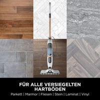 Aparat de curățat cu abur Shark SteamSpot S2001EU cu tehnologie Steam Blaster pentru pardoseli dure, culoarea arămie 8